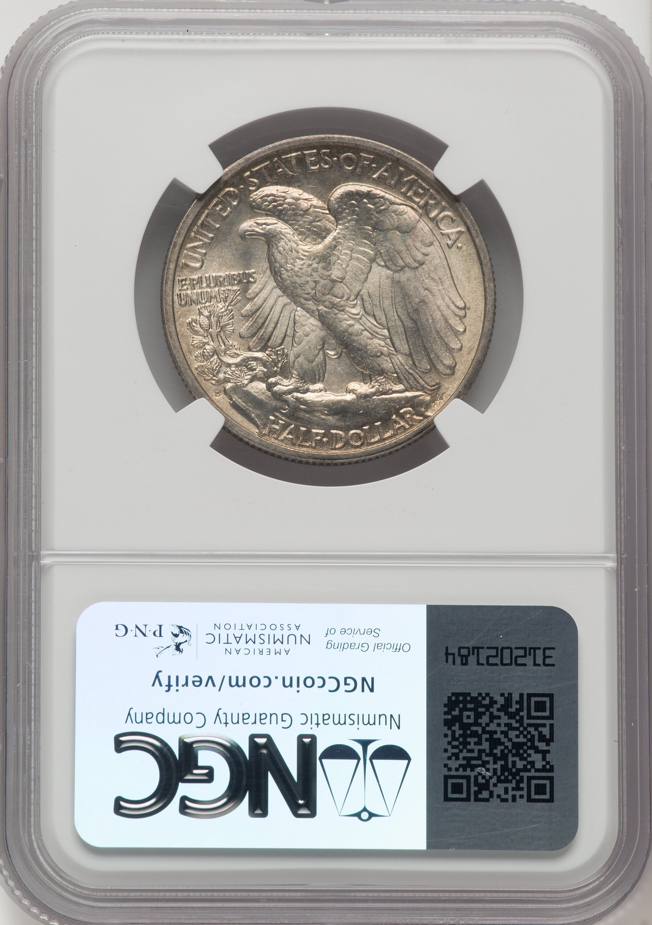 1921-D 50C Walking Liberty Half Dollar NGC MS65 - LCR Coin