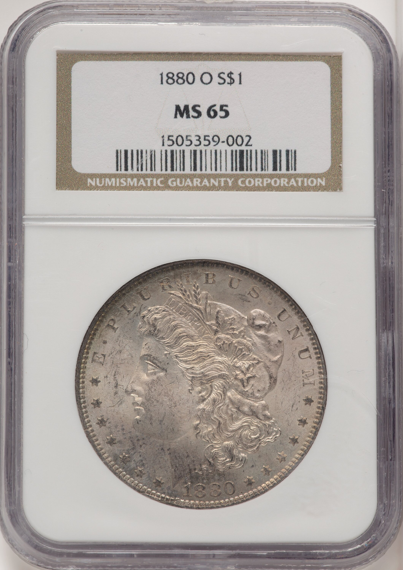1880-O Morgan Dollar NGC MS65 - LCR Coin