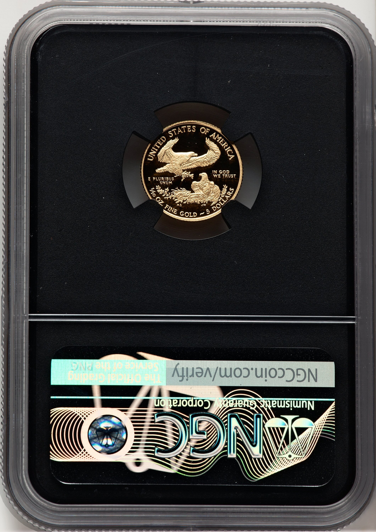2015-W $5 Tenth-Ounce Gold Eagle Miles Standish NGC PF70 - LCR Coin