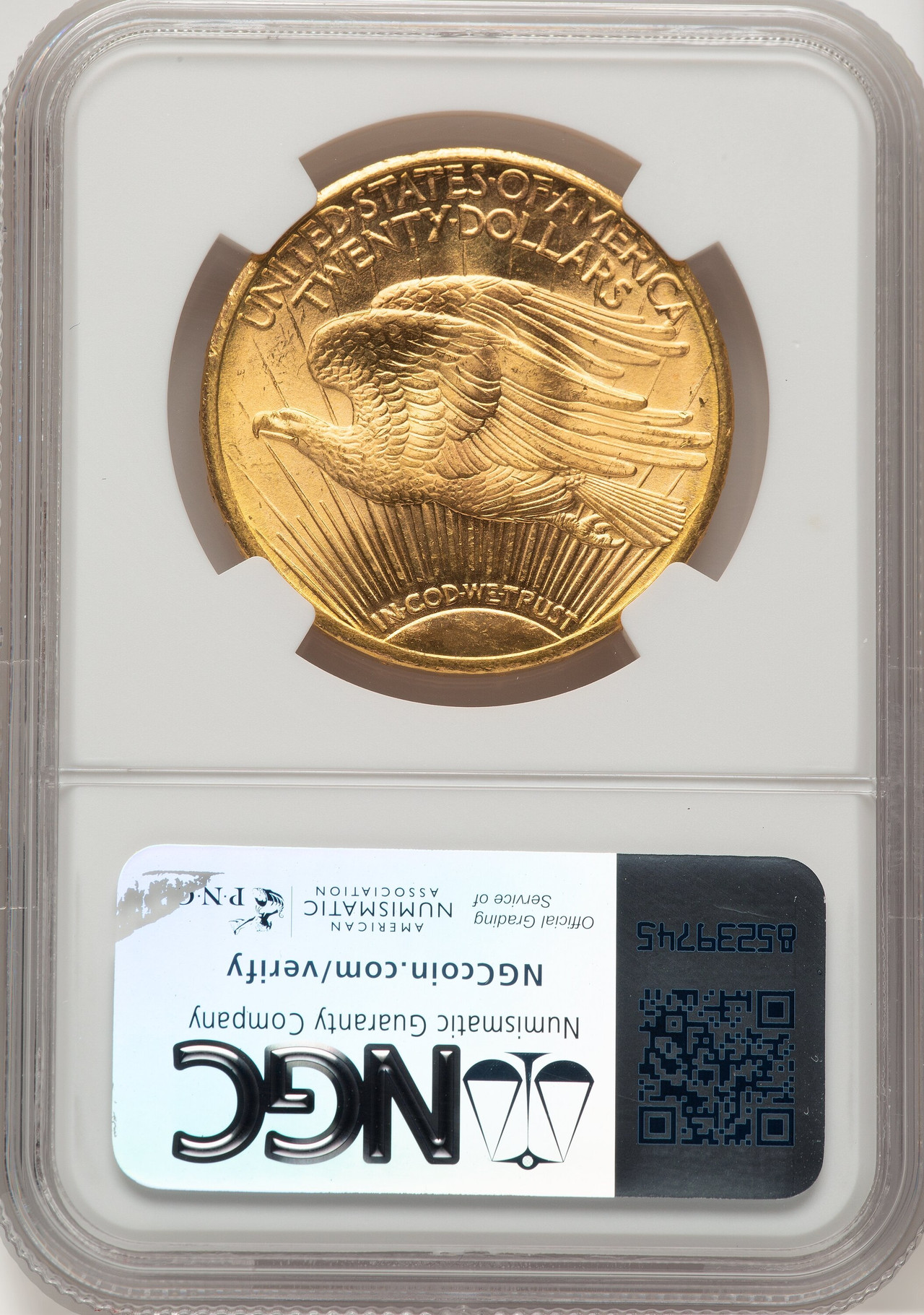 1916-S $20 Saint-Gaudens Double Eagle NGC MS65+ (777428018) - LCR Coin