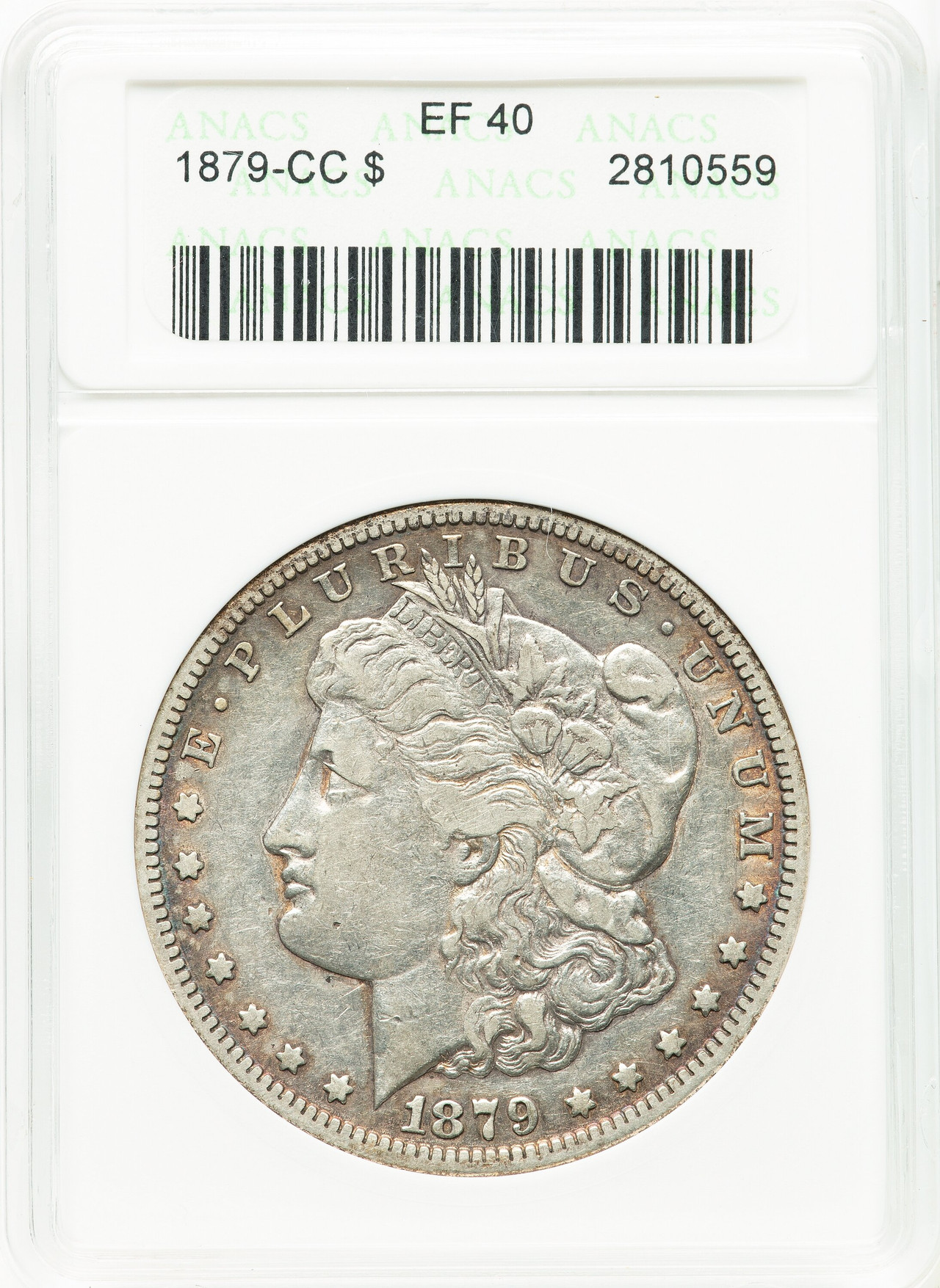 1879-CC Morgan Dollar ANACS XF40 - LCR Coin