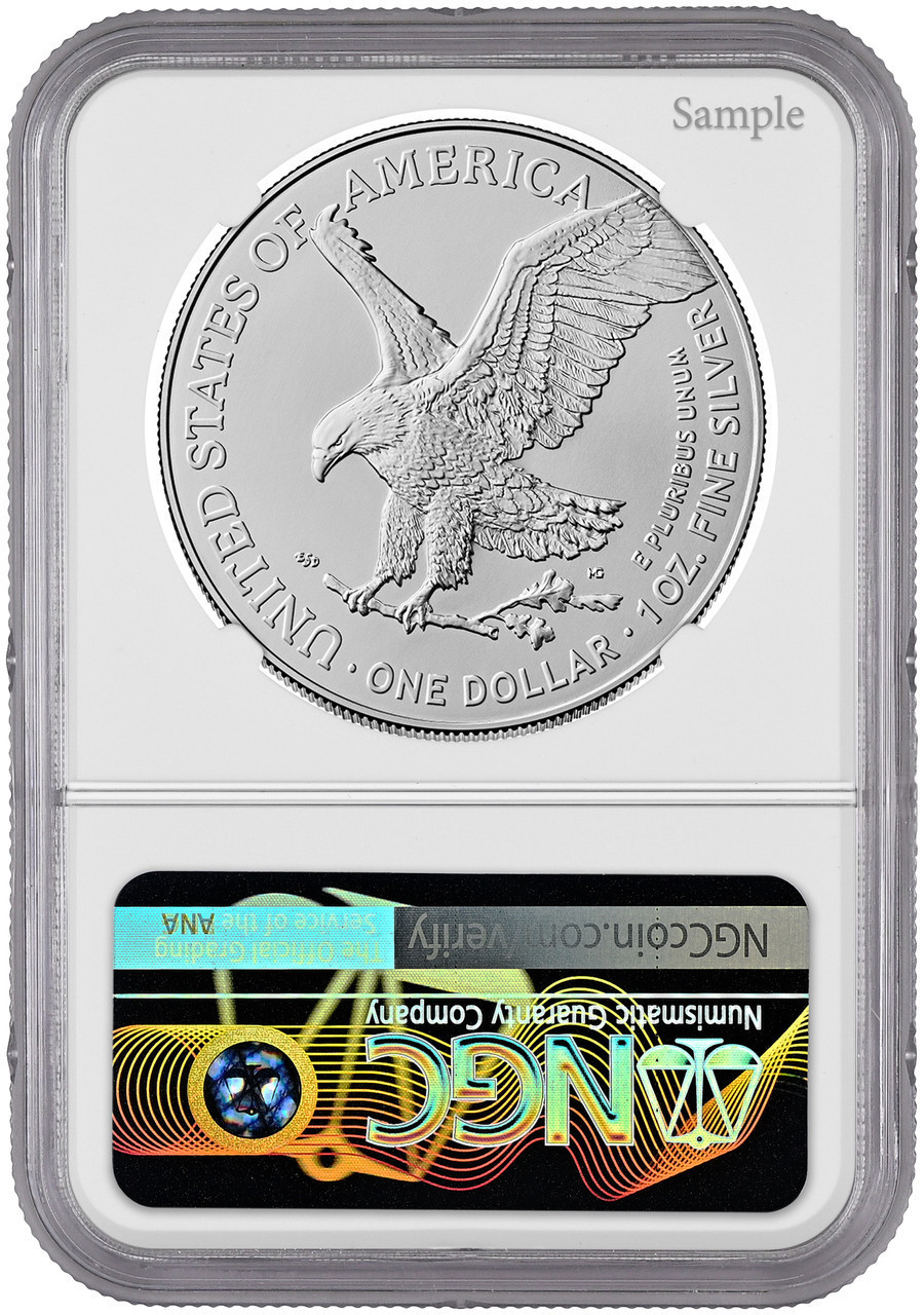 2026(W) Struck at West Point Silver Eagle FDOI NGC MS70 | LCR Coin