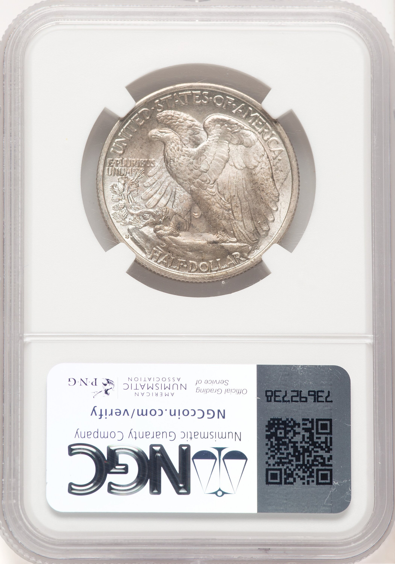 1940-S 50C Walking Liberty Half Dollar NGC MS67 (780394015) - LCR Coin