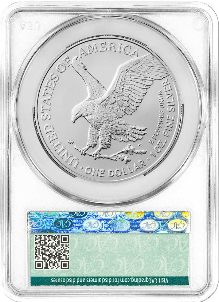 2026 American Silver Eagle CAC MS69 | LCR Coin