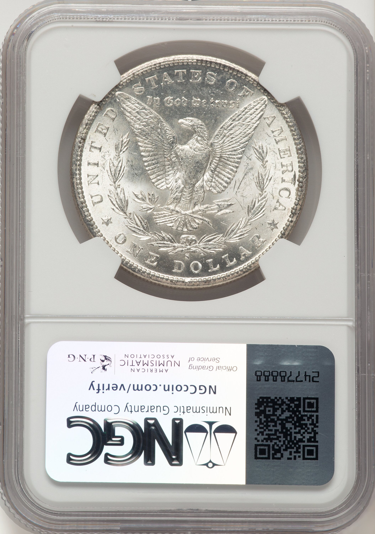 1887-S Morgan Dollar NGC MS63 - LCR Coin