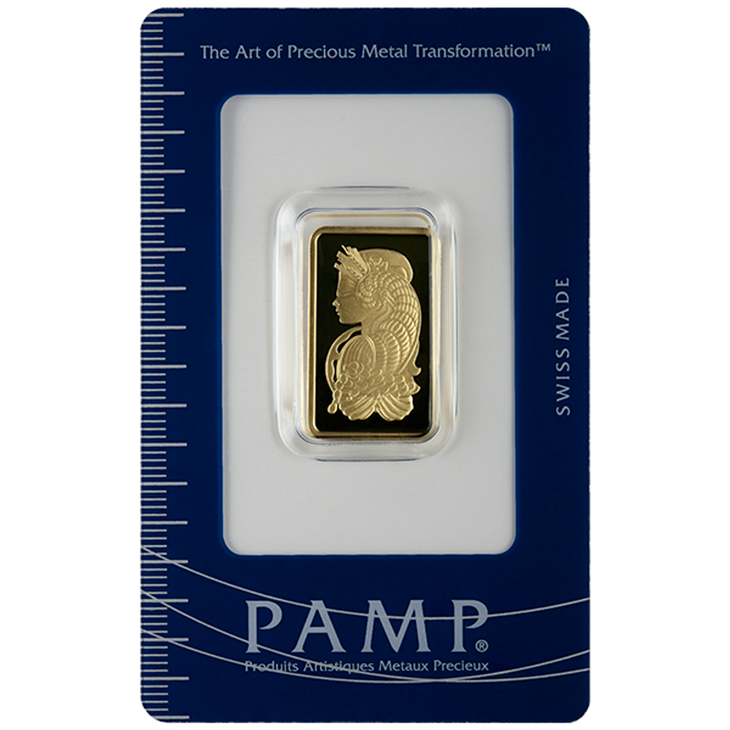 10 Gram Pamp Suisse Lady Fortuna Veriscan® Gold Bar w/ Assay