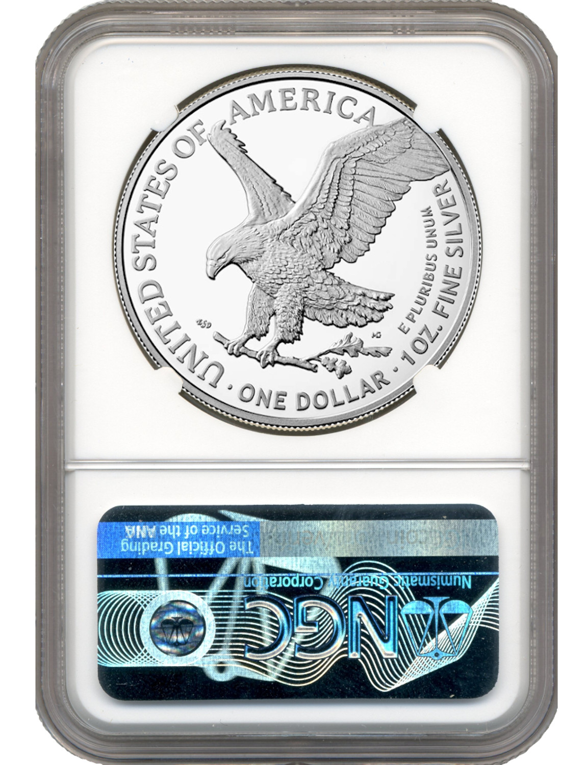 2021 Type 2 American Silver Eagle NGC MS69 | LCR Coin