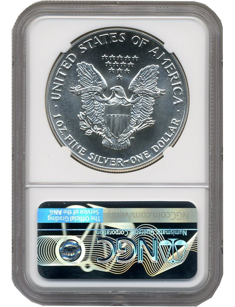 1987 American Silver Eagle NGC MS70 | LCR Coin