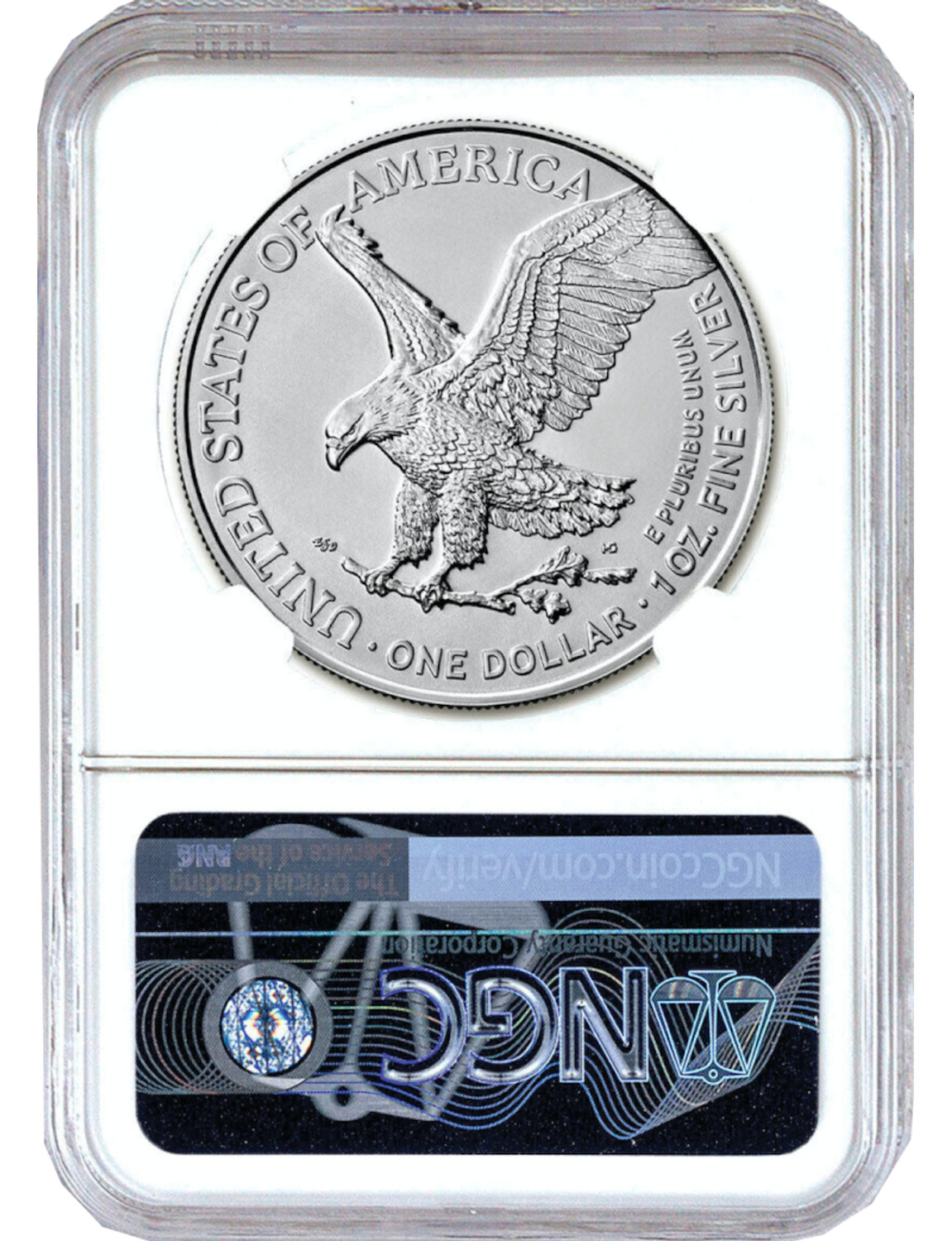 2022 American Silver Eagle NGC FDI MS70 Michael Gaudioso Signed