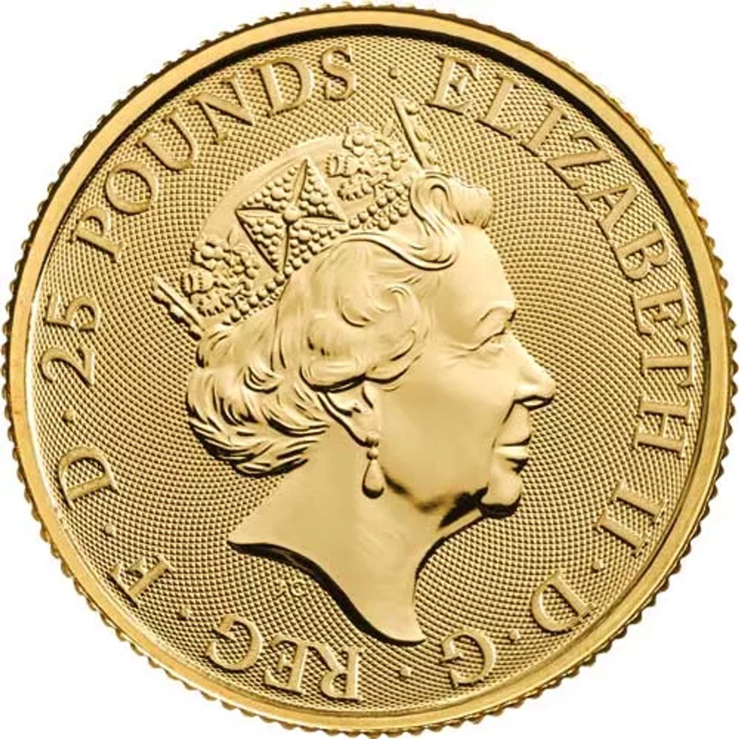 2022 1/4 oz British Gold Tudor Beasts Lion of England Coin