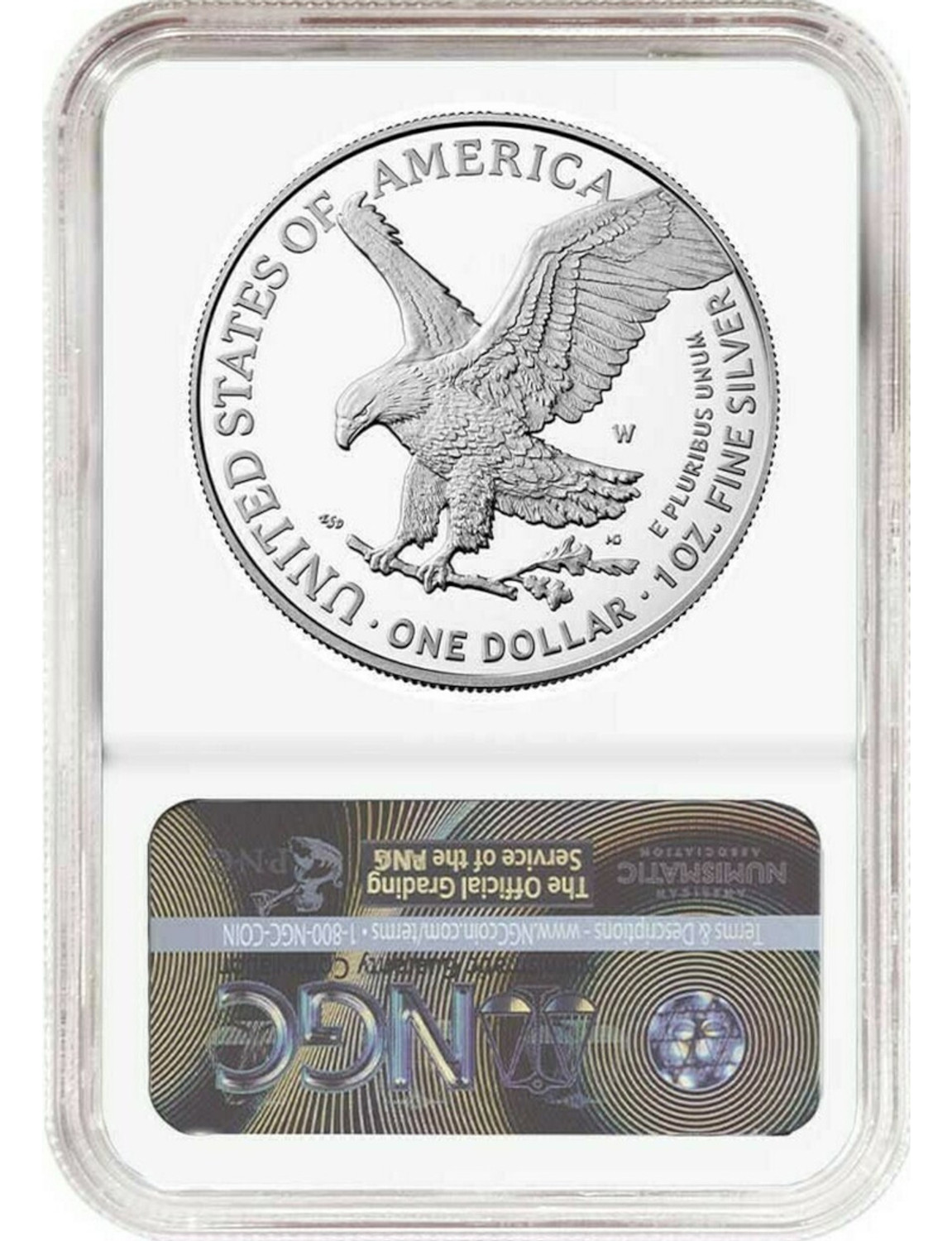 2022-W American Silver Eagle FDI NGC PF70 Ultra Cameo Michael