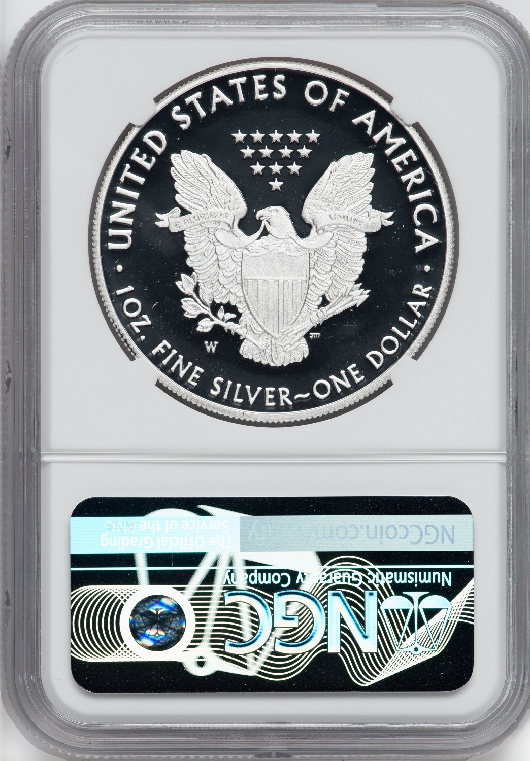 2020-W Silver Eagle v75 WWII NGC PF70UCAM Ron Harrigal | LCR Coin