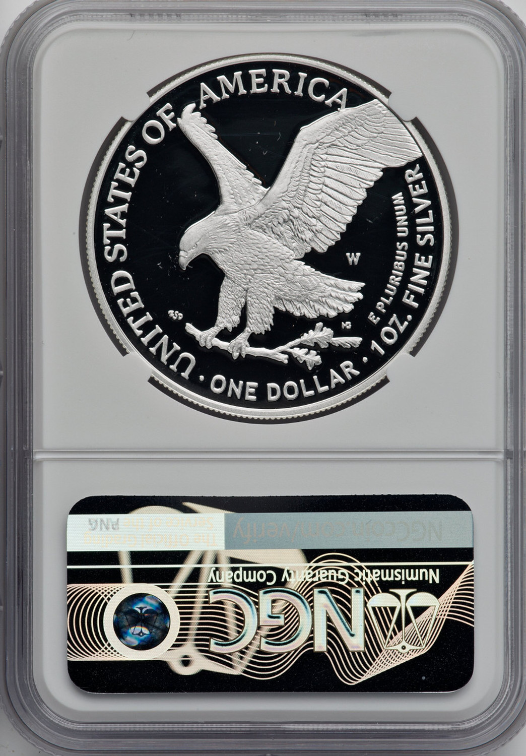 2022-W Silver Eagle Early Releases NGC PF70 Kenneth Bressett