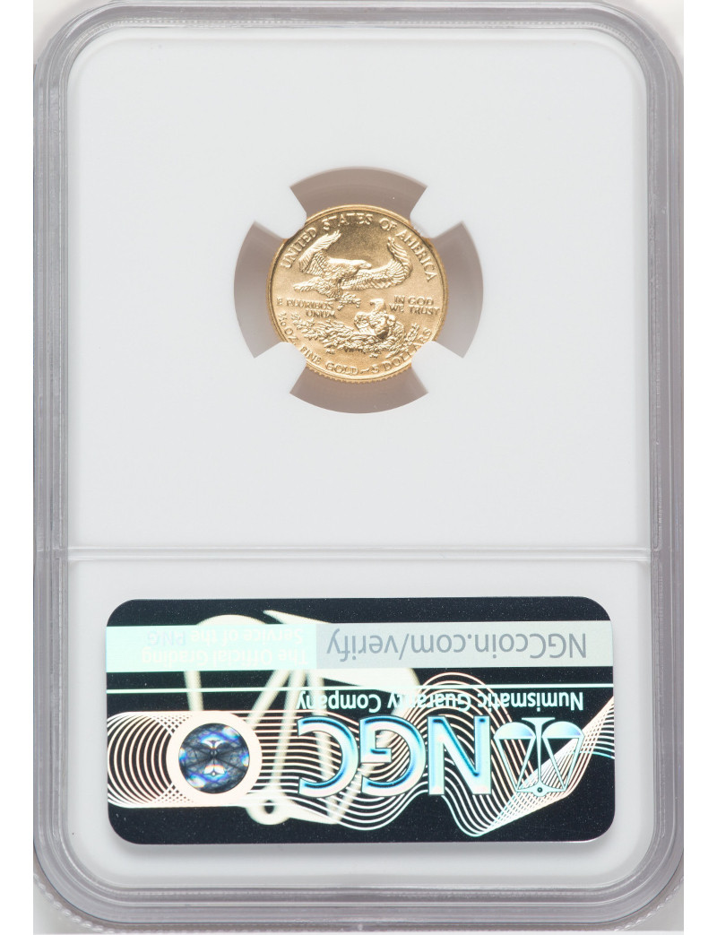 2017 $5 Gold 1/10 Oz American Eagle NGC MS70 | LCR Coin 2017 $5 Gold 1/10 Oz American Eagle NGC MS70 | LCR Coin