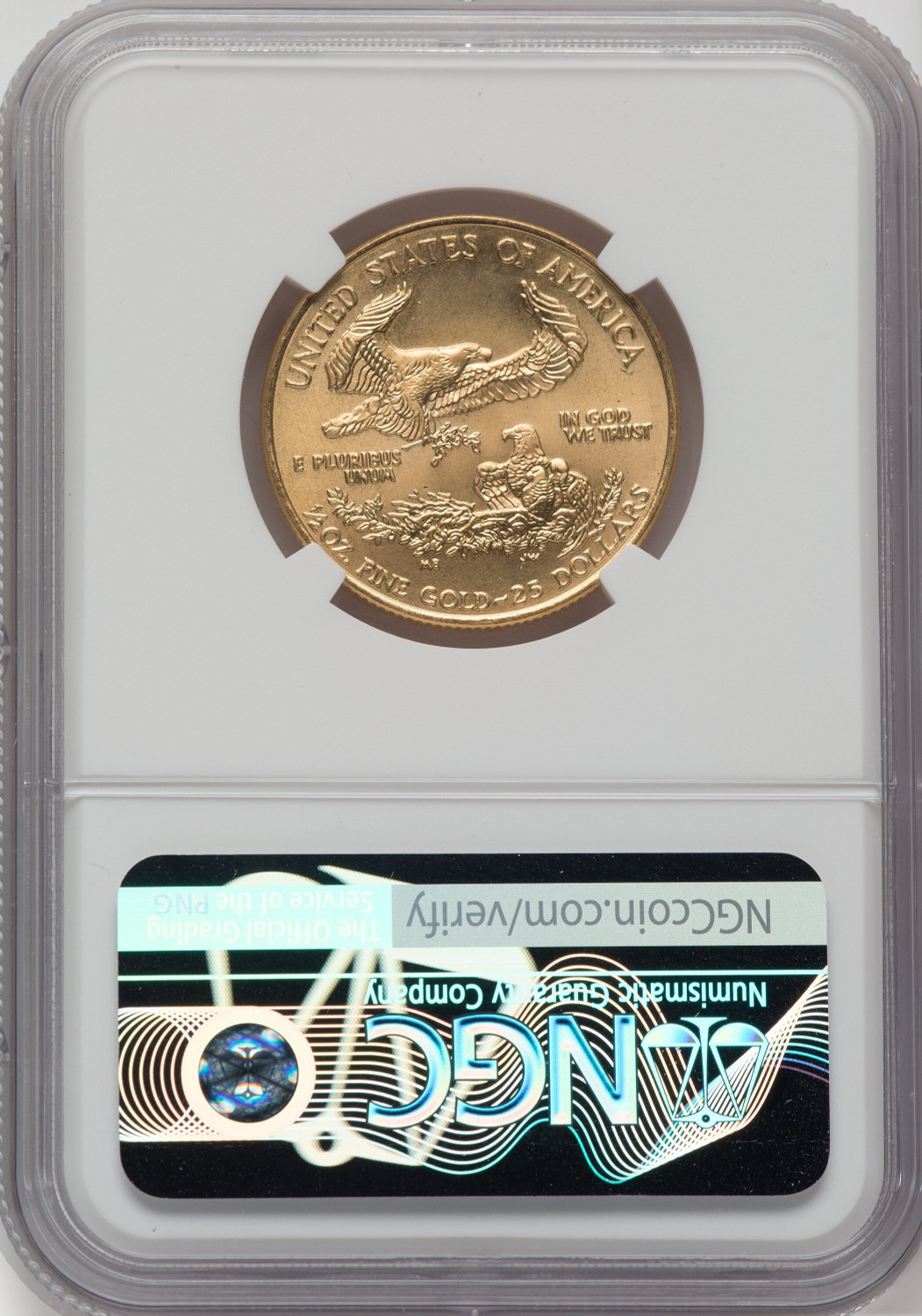 2002 $25 Half-Ounce Gold Eagle NGC MS69 - LCR Coin