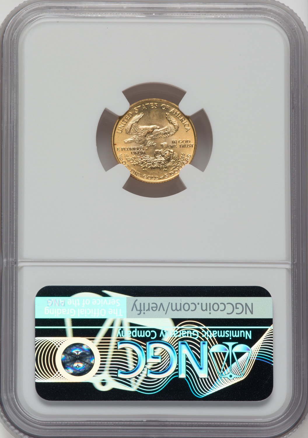 1988 $5 Tenth-Ounce Gold Eagle NGC MS69 - LCR Coin