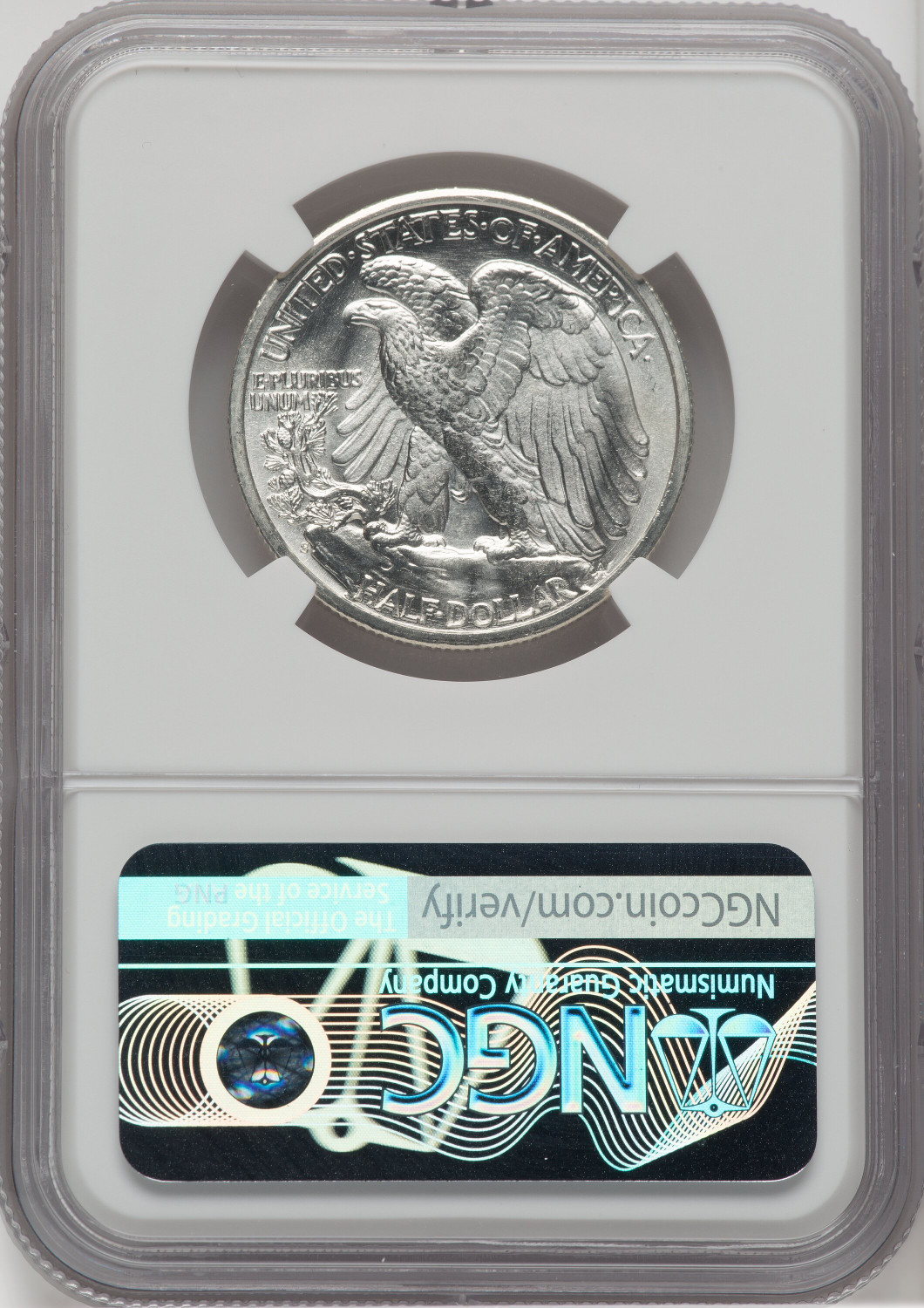 1943-S 50C Walking Liberty Half Dollar NGC MS66+ - LCR Coin