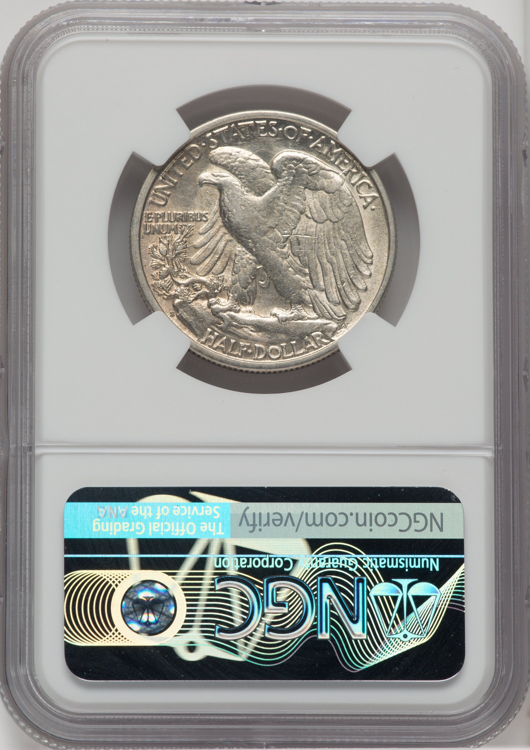 1927-S 50C Walking Liberty Half Dollar NGC AU53 - LCR Coin