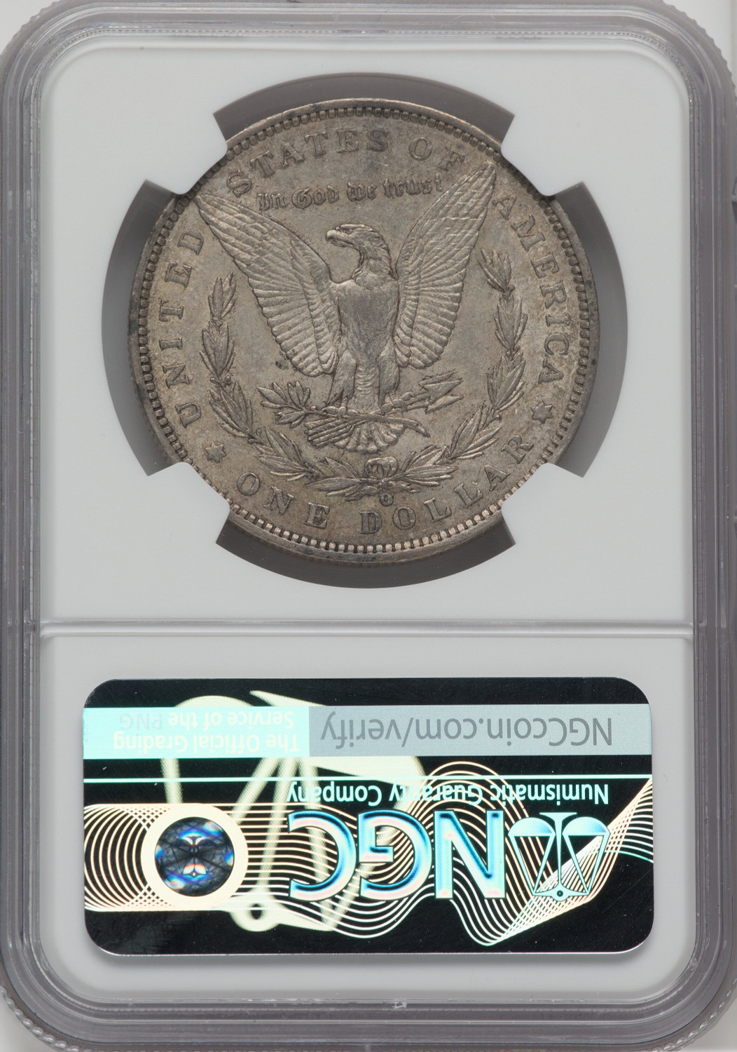 1888-O $1 Hot Lips VAM-4 Morgan Dollar NGC AU55 - LCR Coin