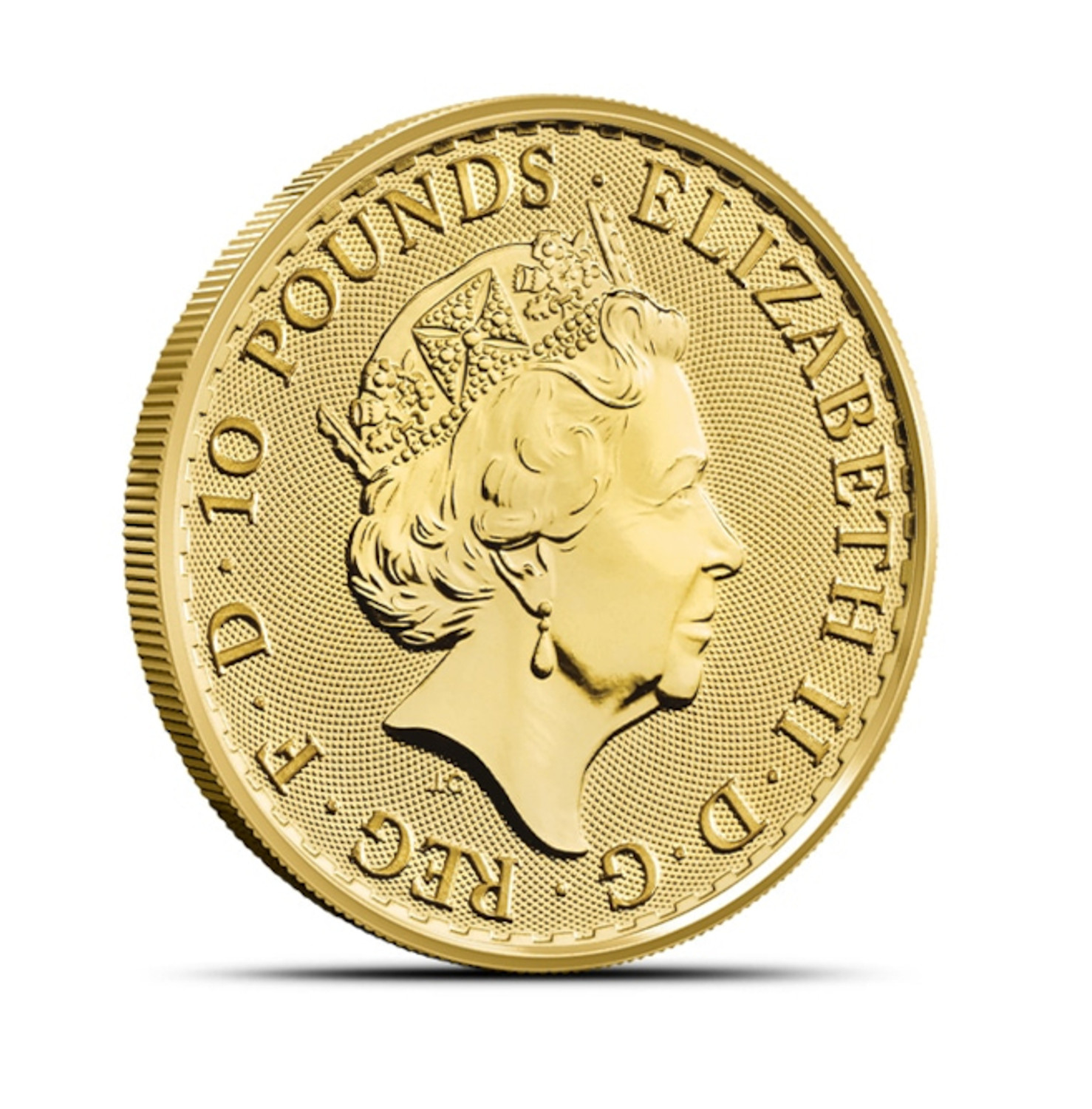 British 1/10 oz Gold Britannia Coin BU (Random Year). Second Image