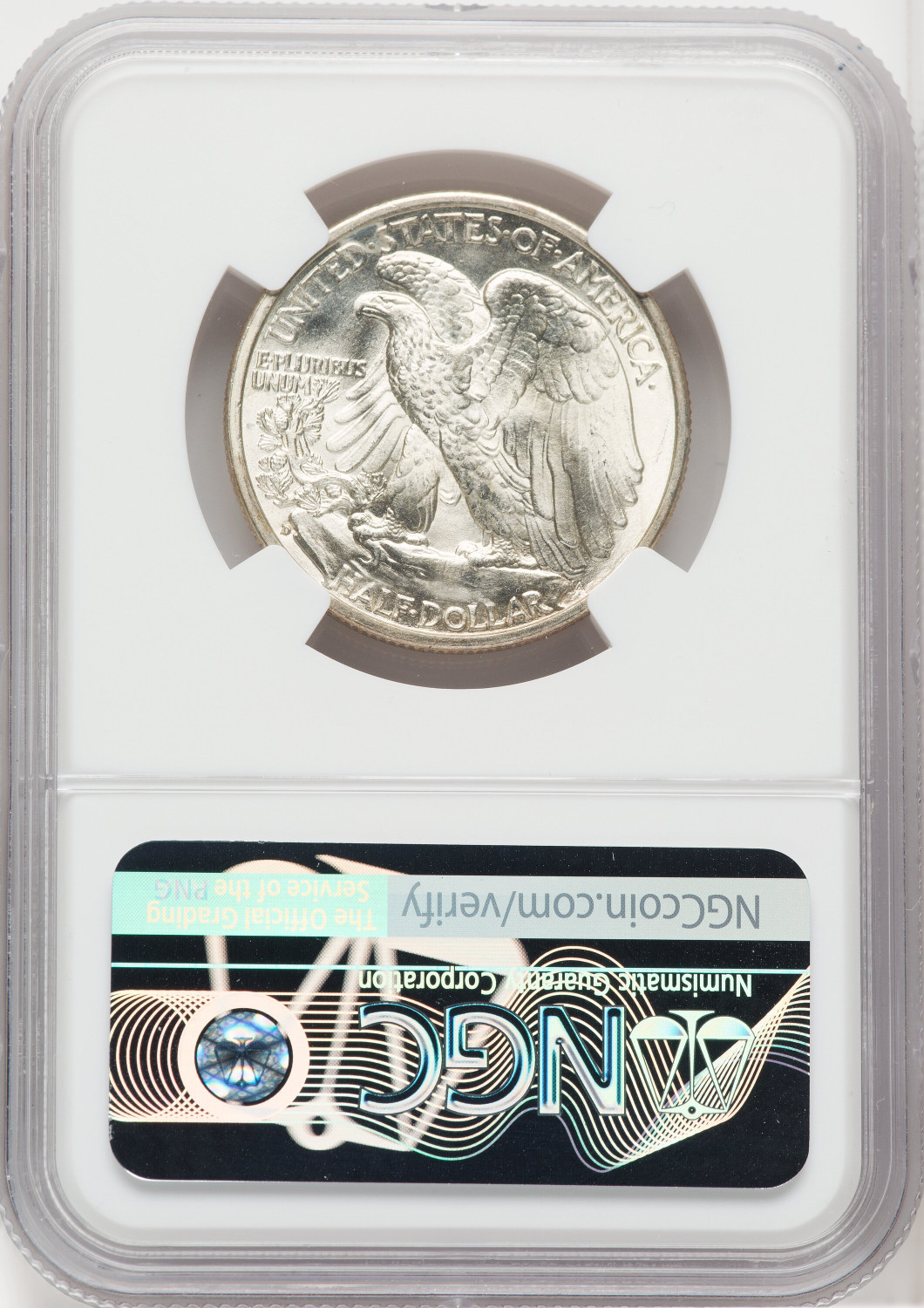 1936-D 50C CAC Walking Liberty Half Dollar NGC MS66 - LCR Coin