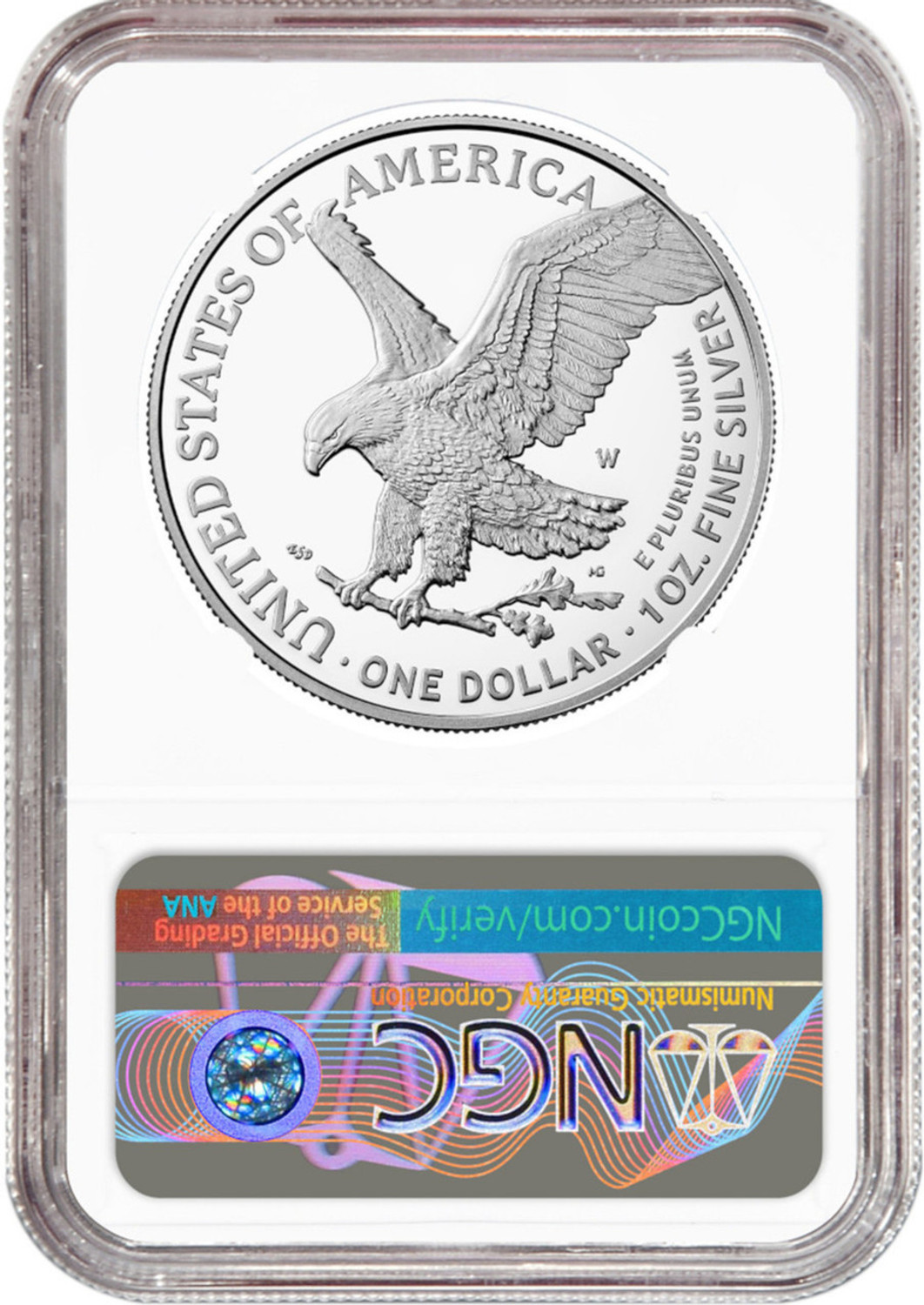 2025-W Silver Eagle First Day of Issue NGC PF70 Ultra Cameo