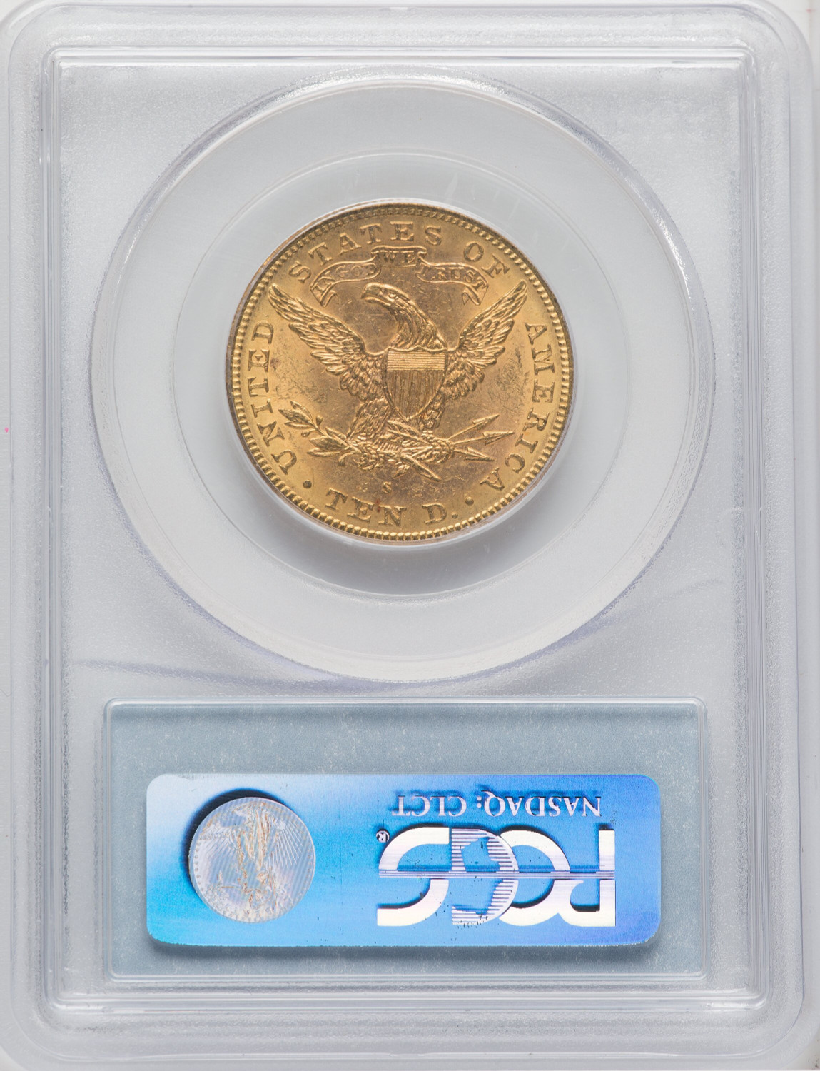 1887-S $10 Liberty Eagle PCGS MS63 - LCR Coin