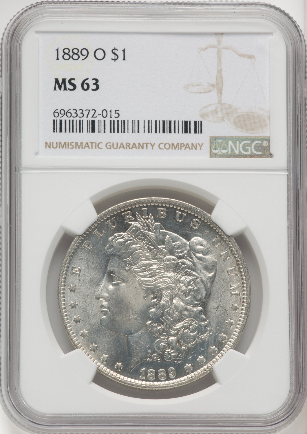 1889-O Morgan Dollar NGC MS63 - LCR Coin