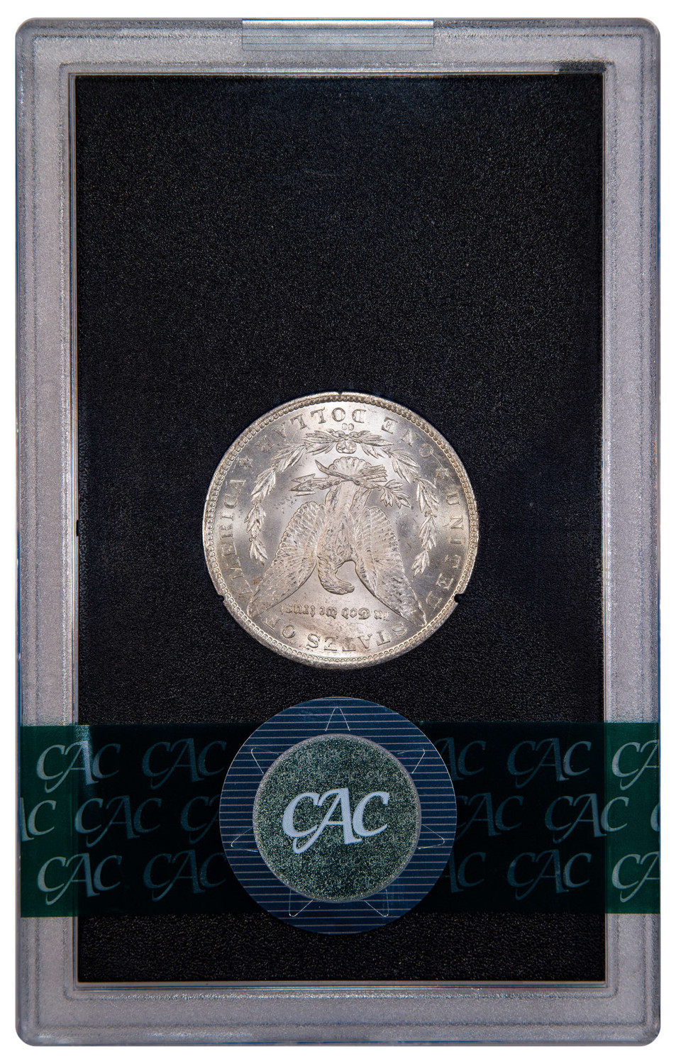 1884-CC $1 GSA Treasure Hoard Morgan Dollar CAC MS62 | LCR Coin