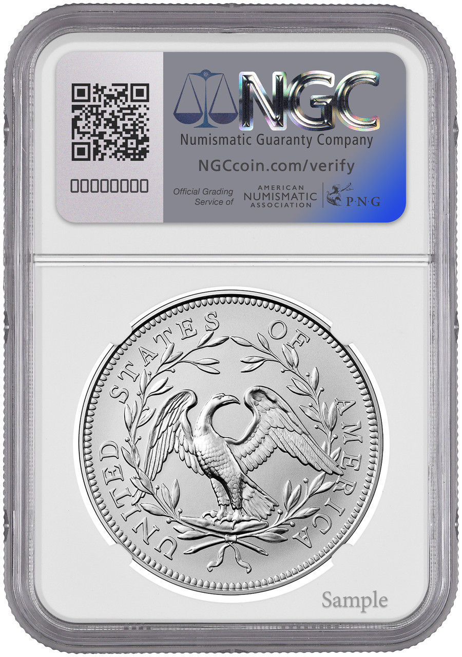 2024 Flowing Hair Silver Medal 230th FDI NGC MS70 W/Privy | LCR Coin