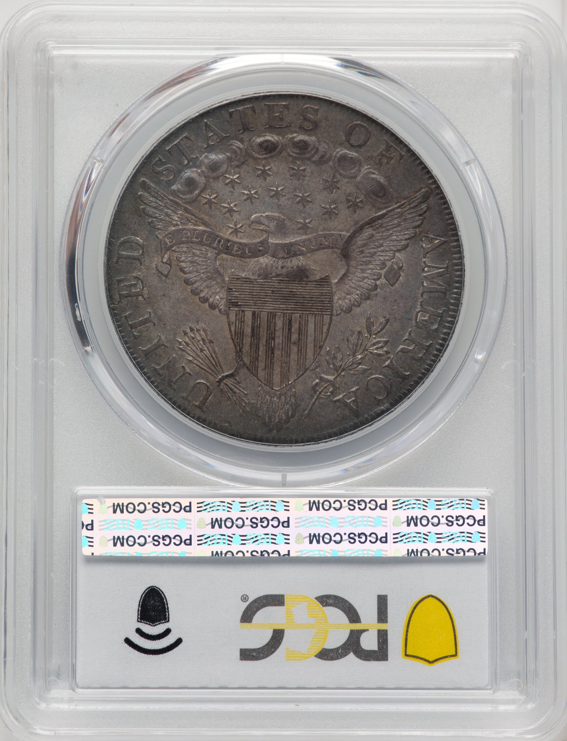 1798 $1 B-27 BB-113 Early Dollar PCGS MS61. Second image.