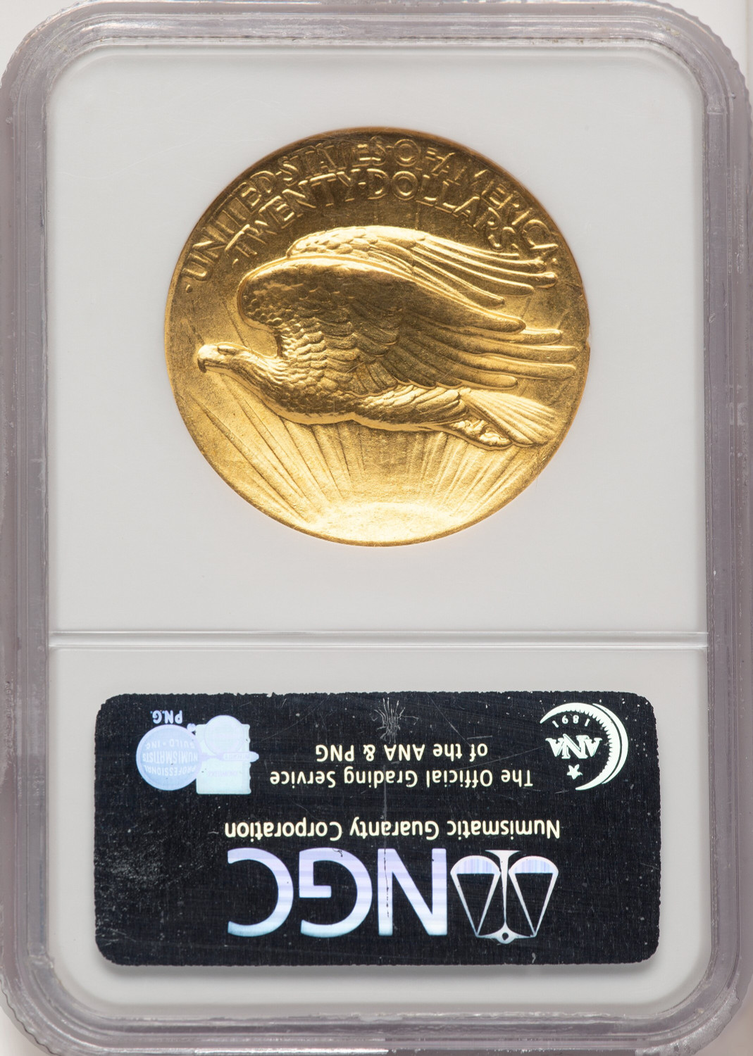 ♡ALOHANUILOA.KAREN♡ ERCOLアーコールゴールドスミス 1907 $20 Wire Rim High Relief Double Eagle NGC MS64 (774849067