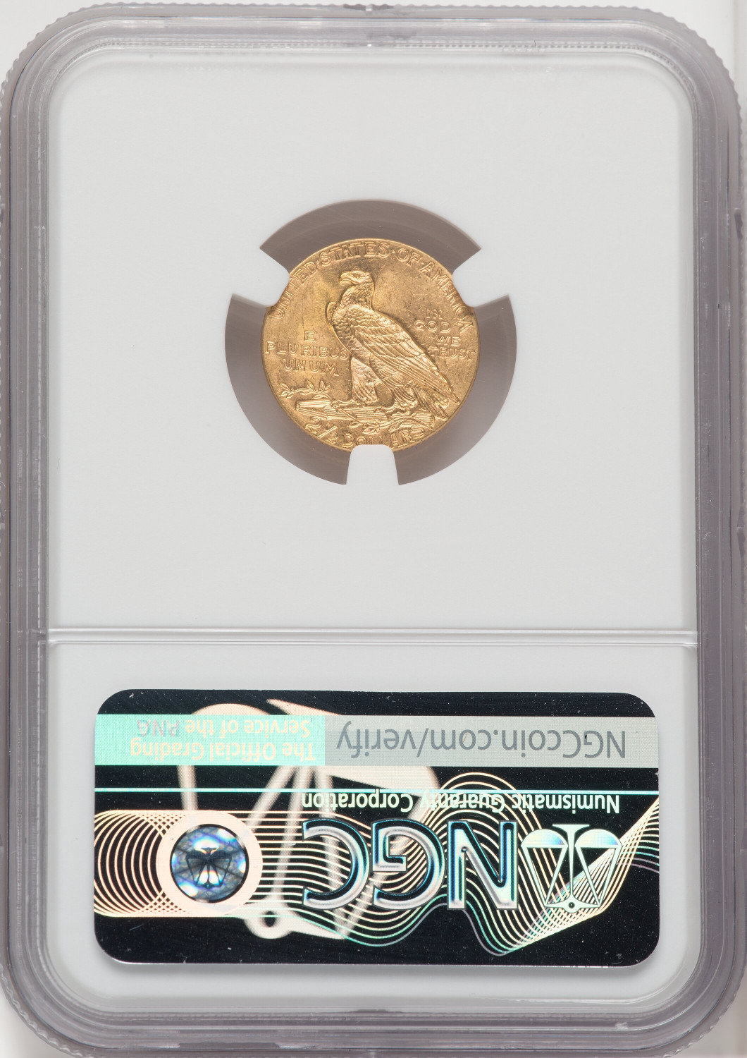 1928 $2.50 Indian Quarter Eagle NGC MS65 (765974017). Second Image