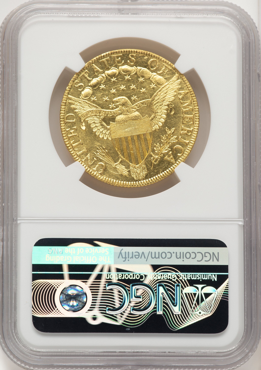 1796 $10 Early Eagle NGC MS61 - LCR Coin ☆金終【NGC F12】1780