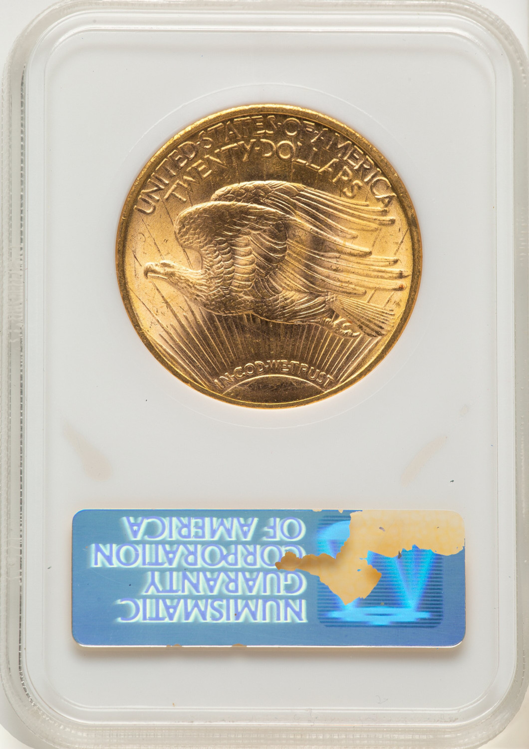 1922 $20 CAC Saint-Gaudens Double Eagle NGC MS63 - LCR Coin