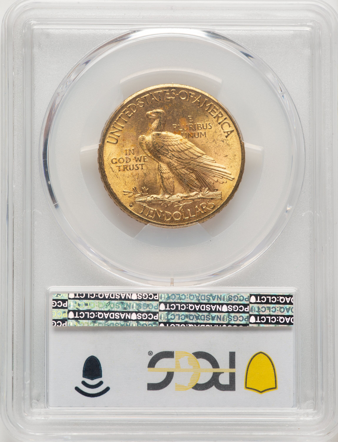 1914-D $10 Indian Eagle PCGS MS64. Second Image