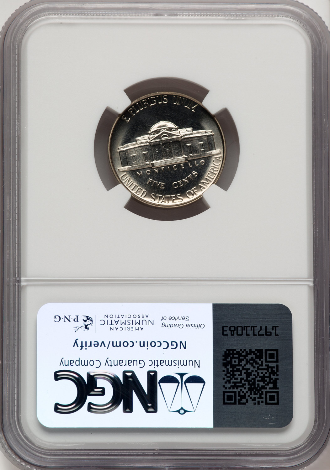 1940 5C Proof Jefferson Nickel NGC PR68 (777159005). Second Image