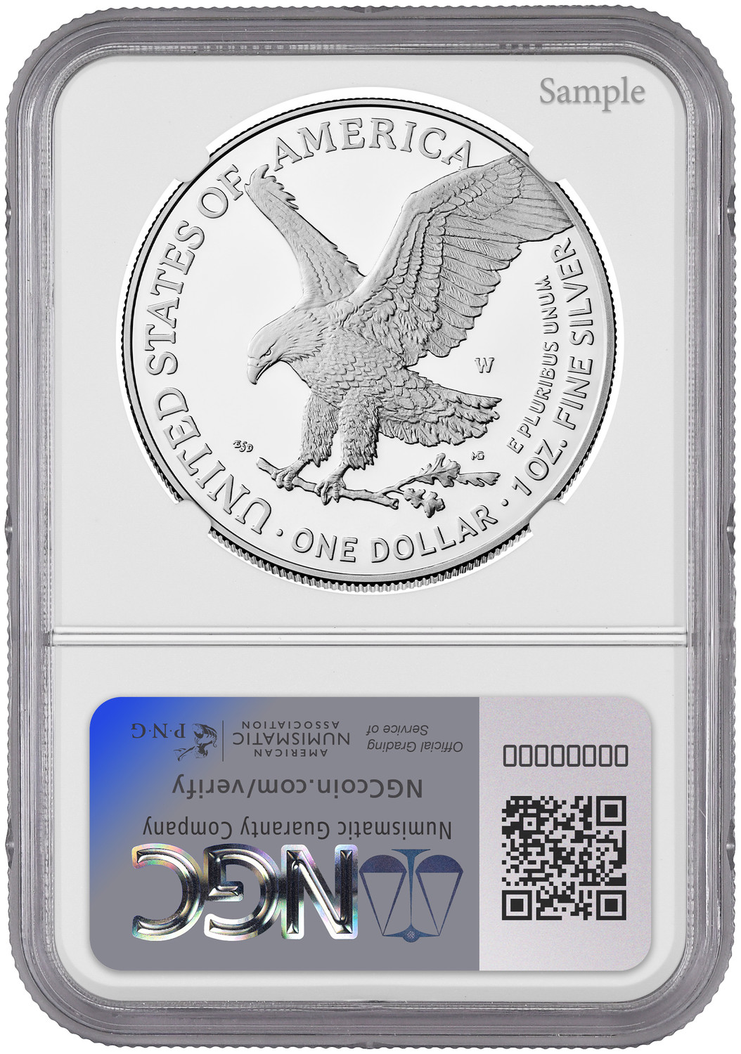 2025-W Silver Eagle Laser Engraved Privy FDI NGC PF70 | LCR Coin