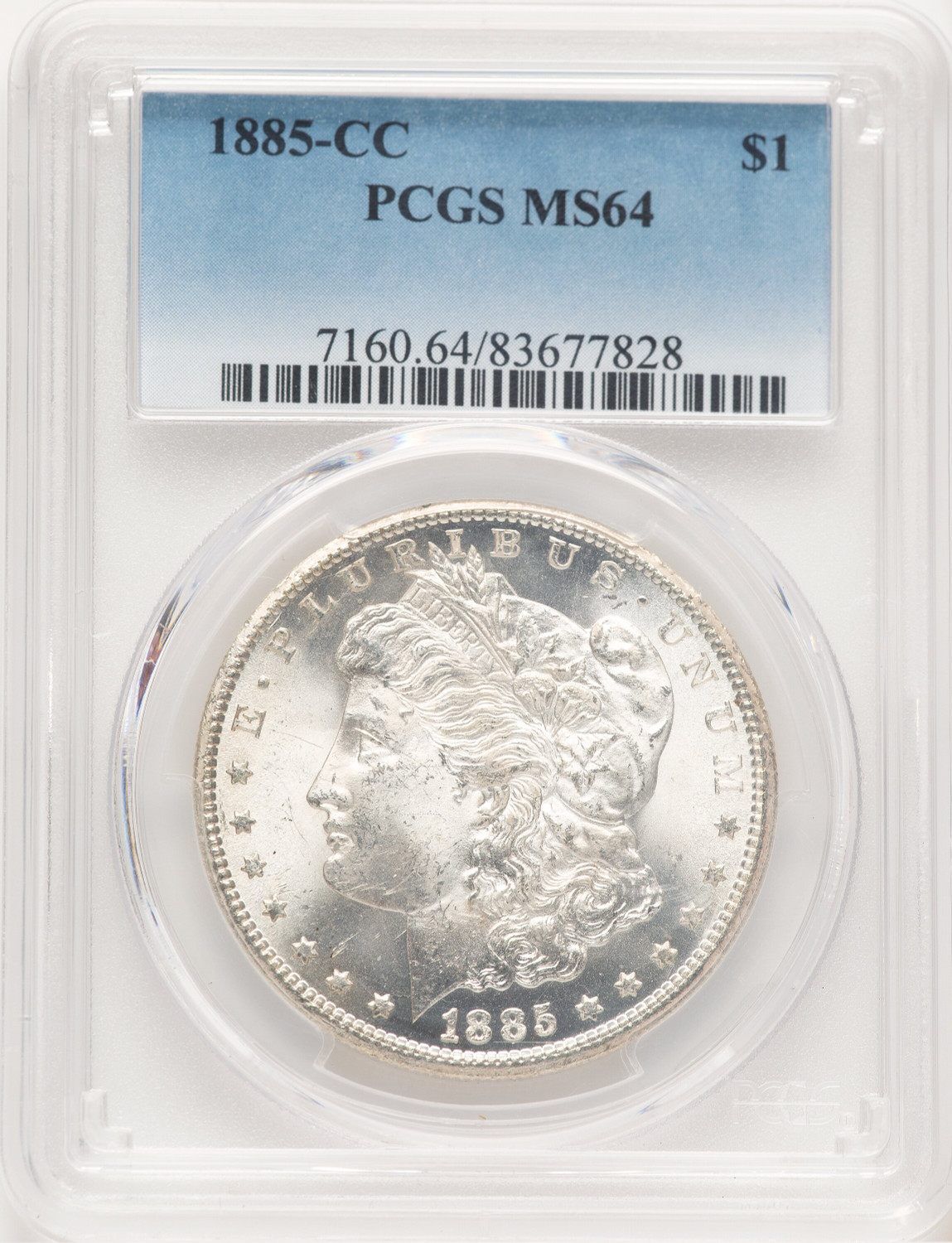 1885-CC Morgan Dollar PCGS MS64 (774821004)