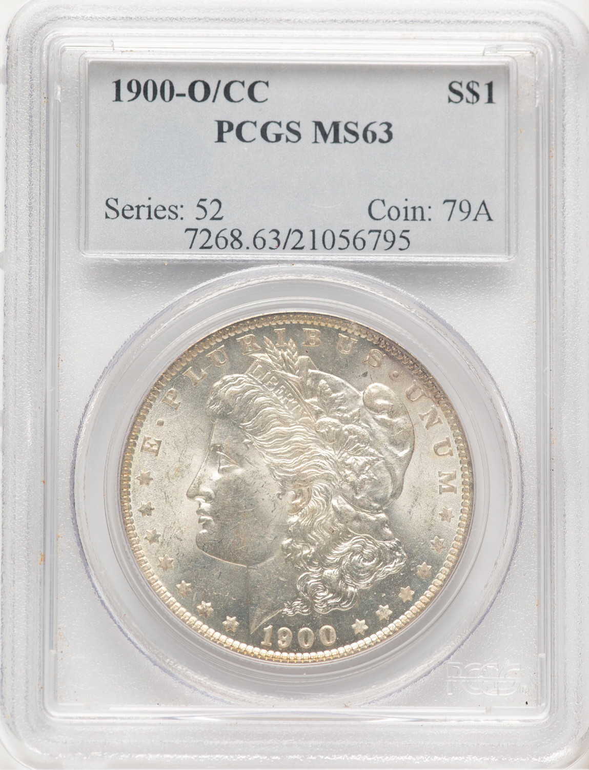 1900-O/CC Morgan Dollar PCGS MS63 (778946003)