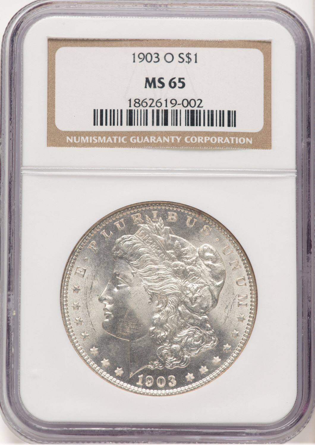 1903-O Morgan Dollar NGC MS65