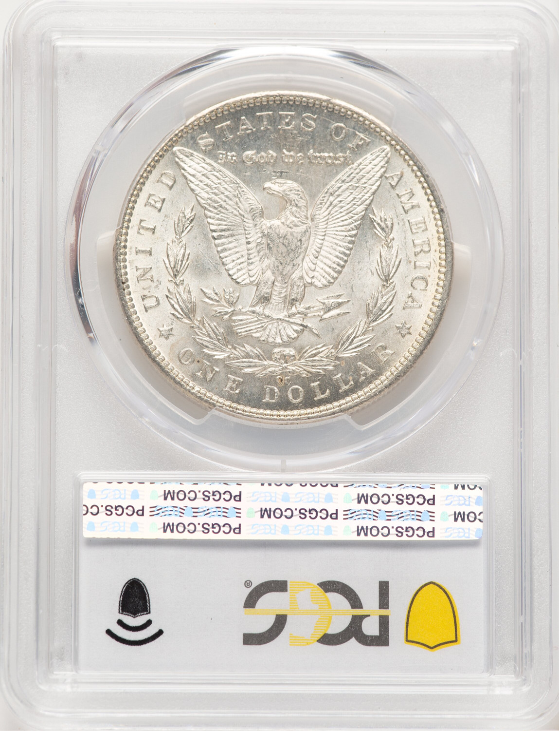 1890-CC Morgan Dollar PCGS MS64 (777450003). Second Image
