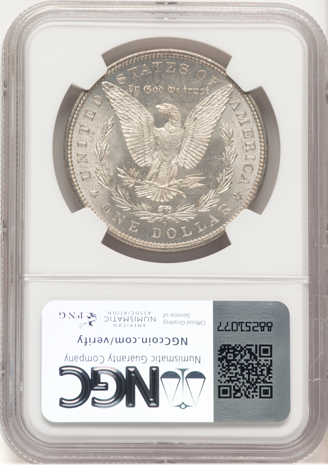 1880-O Morgan Dollar NGC MS64 (520369039). Second Image