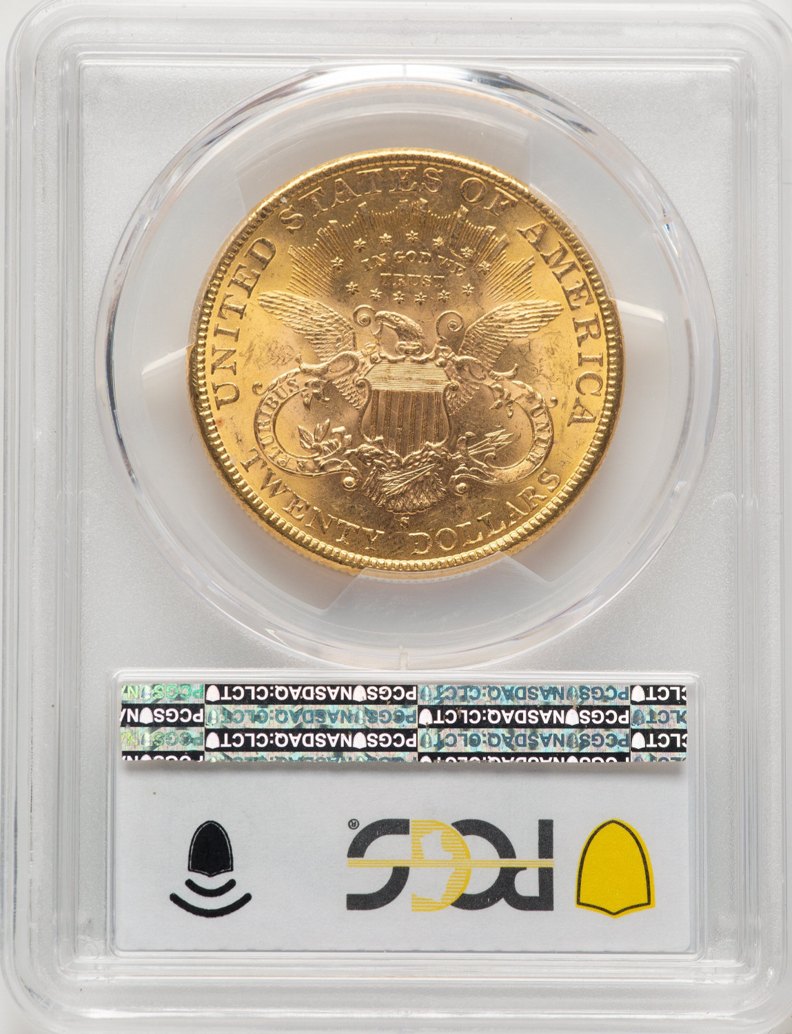1898-S $20 Liberty Double Eagle PCGS MS64+ (778017001). Second Image