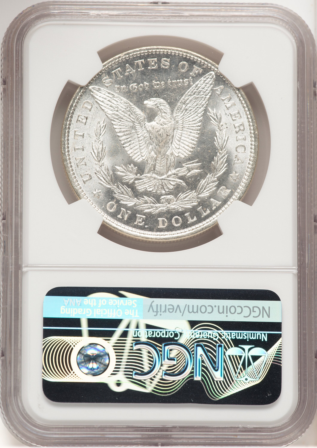 1880 Morgan Dollar NGC MS66 (778956012). Second Image
