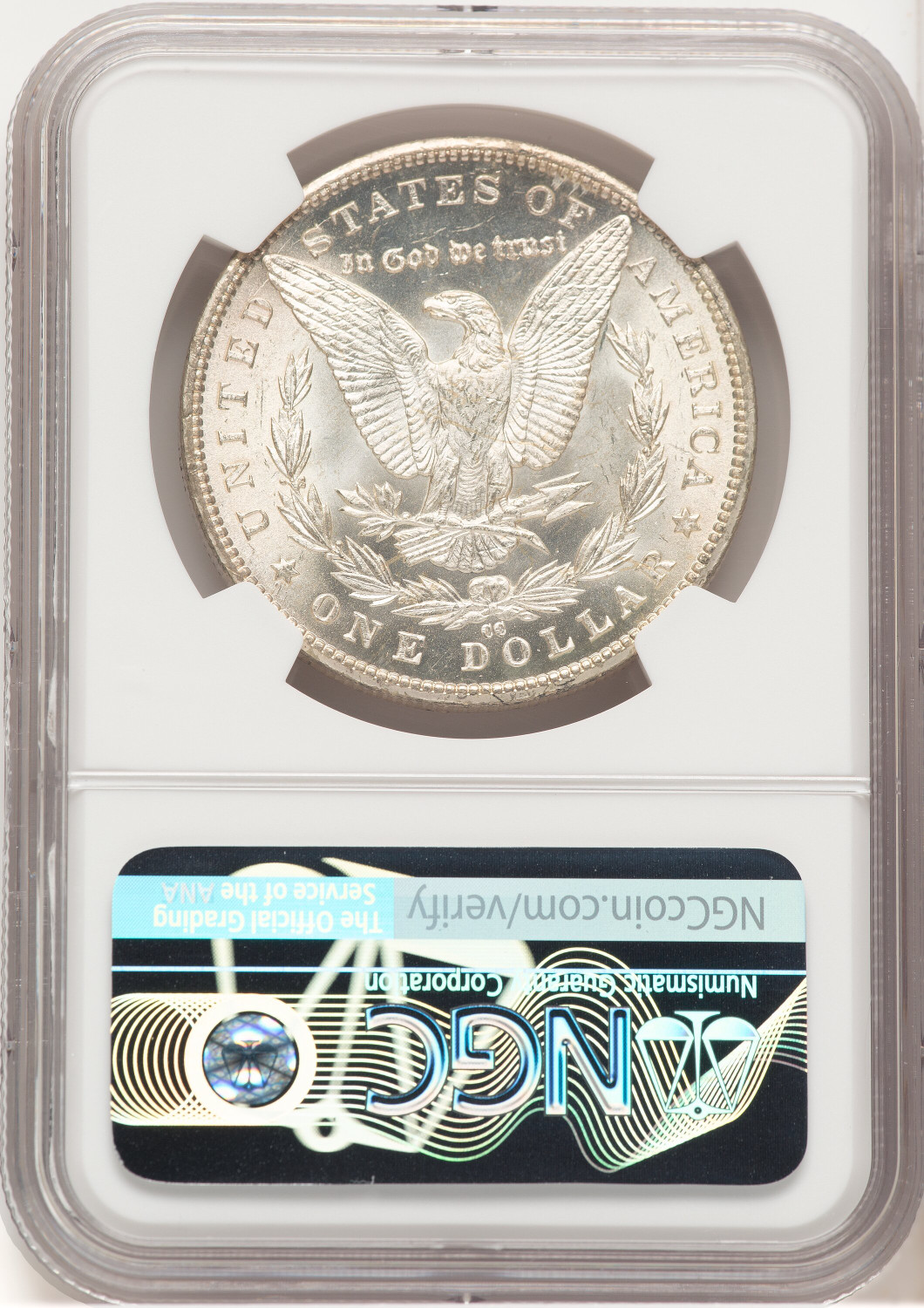 1885-CC Morgan Dollar NGC MS66 (521416032). Second Image