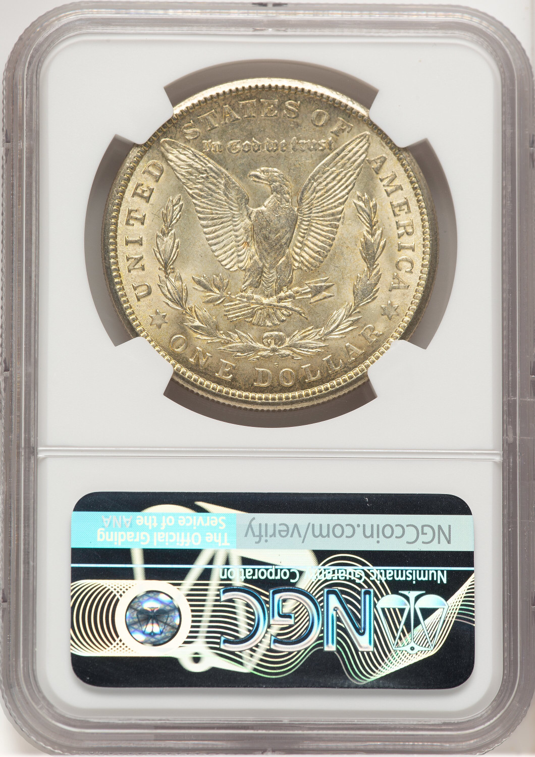 1921-S Morgan Dollar NGC MS66 (773687044). Second Image