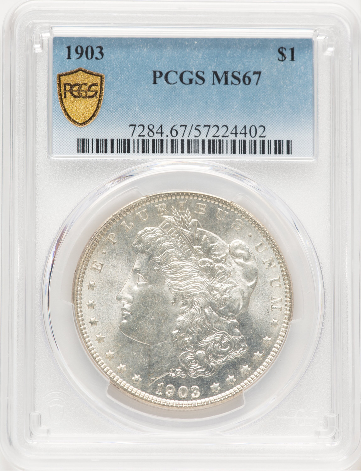 1903 Morgan Dollar PCGS MS67 (776231013)