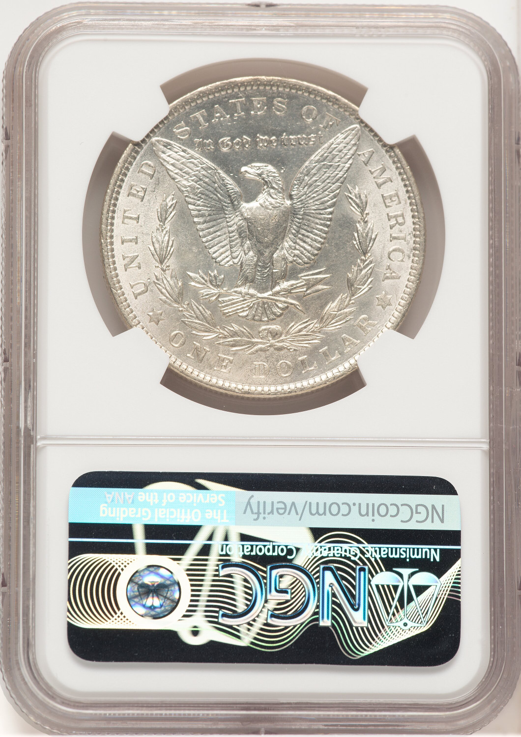 1901 Morgan Dollar NGC AU58 (777194066). Second Image