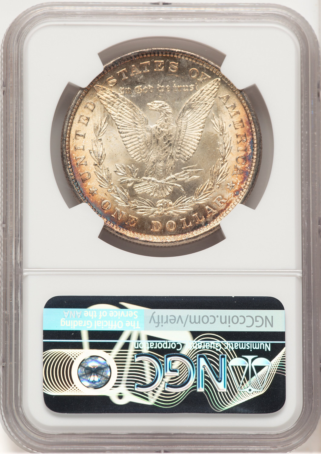 1878 8TF Morgan Dollar NGC MS65 (778970010). Second Image